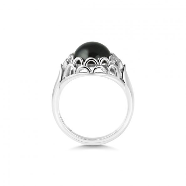 Protea Ring ~ Onyx