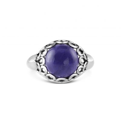 KATA Jewellery - Protea Ring ~ Iolite