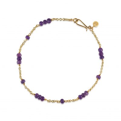 Beaded Bracelet - sapphire