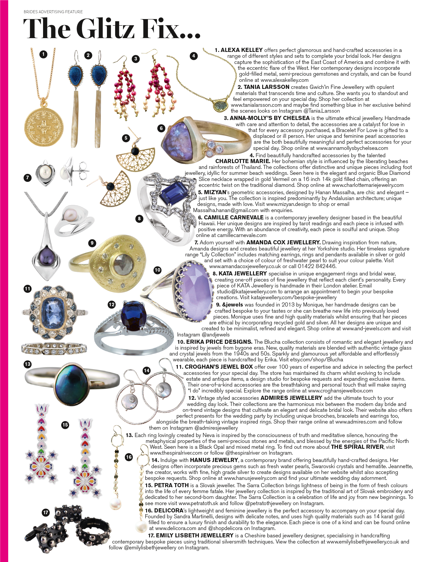 KATA Jewellery – BRIDES The Glitz Fix