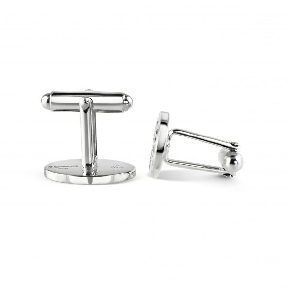 KATA Jewellery - INDRA Cufflinks (Thunder) with swivel back fittings