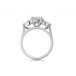 Ceres ~ Diamond Trilogy Engagement Ring