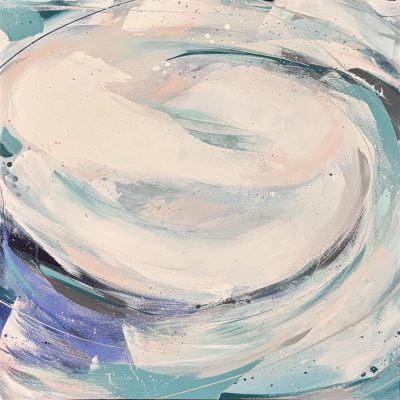 First Light by Caroline Martin, original acrylic and mixed media painting on canvas at KATA Tunbridge Wells