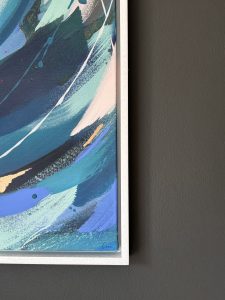 Detail of Where the Waters Clear by Caroline Martin