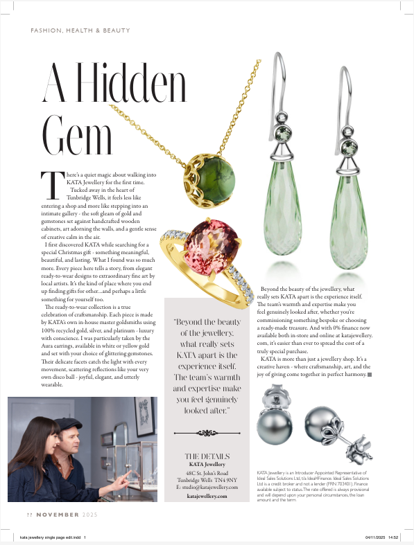 kata-a-hidden-gem-fine-jewellery-collection-feature.jpg Read A Hidden Gem, a jewellery magazine feature showcasing gemstone earrings, necklaces and fine jewellery from KATA.